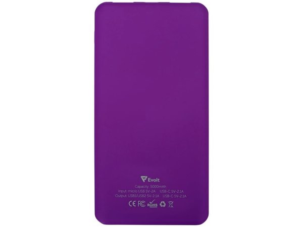 Внешний аккумулятор «Reserve» с USB Type-C, 5000 mAh - Внешний аккумулятор «Reserve» с USB Type-C, 5000 mAh
