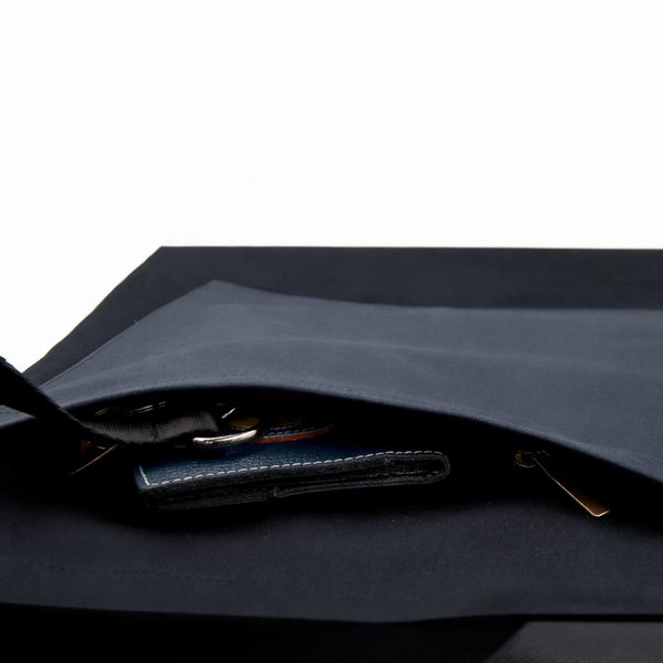 Шоппер Superbag Big Pocket, с карманом на молнии - Шоппер Superbag Big Pocket, с карманом на молнии (черный с темно-серым)