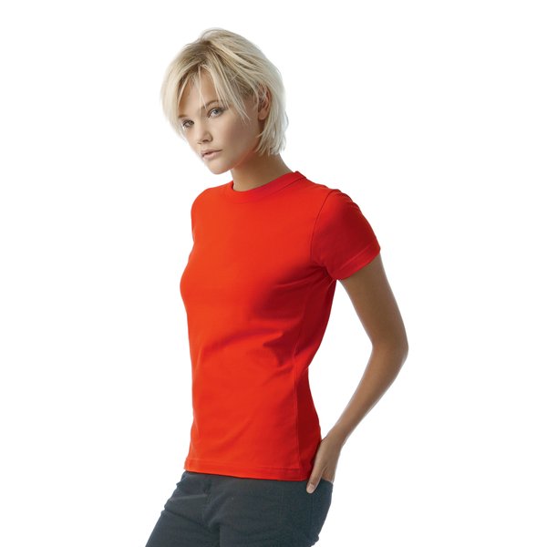 Футболка женская Exact 190/women - Футболка женская Exact 190/women красный S