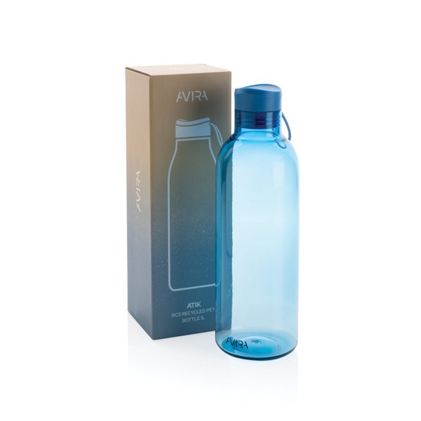 Бутылка для воды Avira Atik из rPET RCS, 1 л - Бутылка для воды Avira Atik из rPET RCS, 1 л