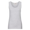 Майка женская "Lady-Fit Valueweight Vest", серо-лиловый_L, 97% хлопок,3%полиэстер, 165 г/м2