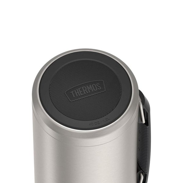 Термос Icon 1200, серебристый (стальной)