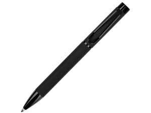 металлическая шариковая ручка «black lama» soft-touch