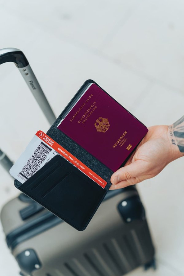 Обложка для паспорта Travelfinder с технологией Find My - Обложка для паспорта Travelfinder с технологией Find My