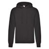 Толстовка CLASSIC HOODED 3XL черный 80% хлопок, 20% полиэстер, плотность 280г/м2