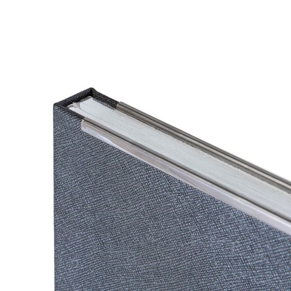 Ежедневник Frame Metal, недатированный, серый