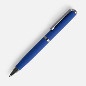 ручка шариковая inkish gunmetal в футляре, синяя
