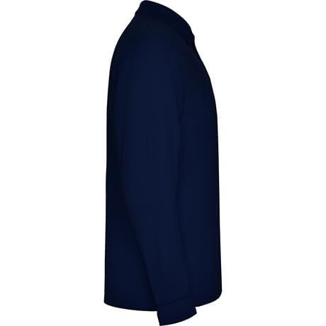 Футболка поло ESTRELLA L/S мужская - Футболка поло ESTRELLA L/S мужская, МОРСКОЙ СИНИЙ 2XL