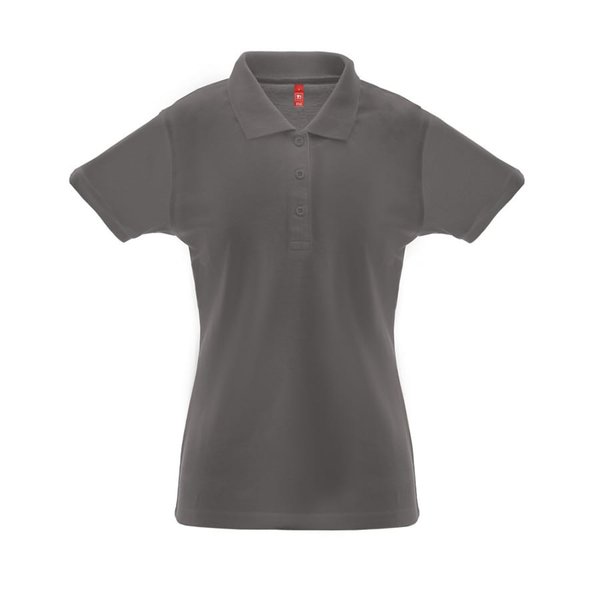 Рубашка-поло женская BERLIN WOMAN 200 - Рубашка-поло женская BERLIN WOMAN, к/р, серый, XL, 65% полиэстер, 35% хлопок, плотность 200 г/м2