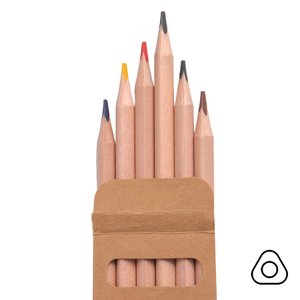 цветные карандаши kinderline small,6 цветов