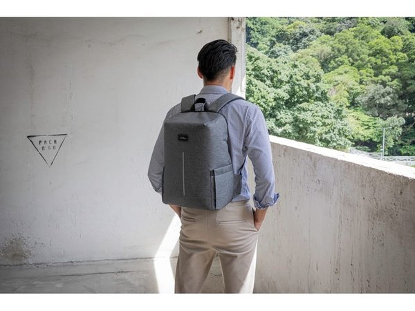 Антикражный рюкзак Phantome Lite 2 для ноутбука 16'' из переработанного пластика - Антикражный рюкзак Phantome Lite 2 для ноутбука 16'' из переработанного пластика