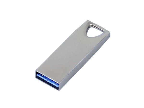 USB 2.0-флешка на 512 Мбайт с мини чипом и отверстием для цепочки - USB 2.0-флешка на 512 Мбайт с мини чипом и отверстием для цепочки