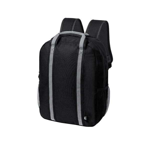 Рюкзак FABAX - Рюкзак FABAX, черный, 38 x 28 x 12 см, 100% переработанный полиэстер 600D