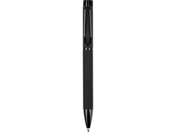 Металлическая шариковая ручка «Black Lama» soft-touch - Металлическая шариковая ручка «Black Lama» soft-touch