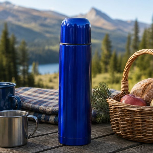 Термос Picnic Bright - Термос Picnic Bright, синий