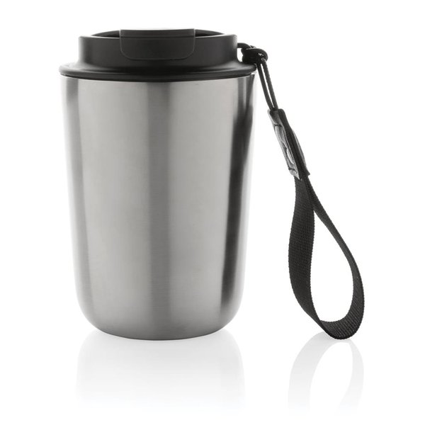 Вакуумная термокружка Cuppa из переработанной стали RCS, 380 мл - Вакуумная термокружка Cuppa из переработанной стали RCS, 380 мл