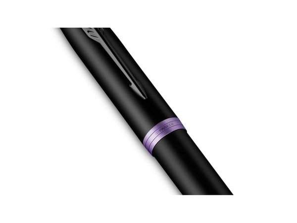 Ручка-роллер Parker «IM Vibrant Rings Flame Amethyst Purple» - Ручка-роллер Parker «IM Vibrant Rings Flame Amethyst Purple»