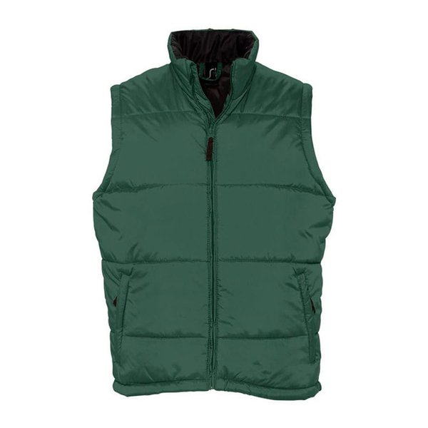 Жилет мужской WARM 210T - Жилет "Warm", зеленый_L, 100% нейлон, 210Т, подкладка: 100 % полиэстер, плотность: 190T