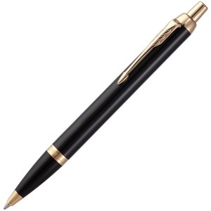 ручка шариковая parker im core black gt, черная