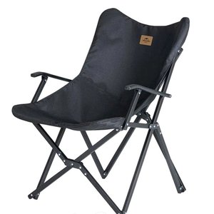 кресло складное armrest, черное