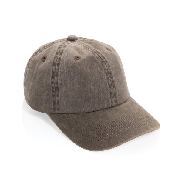 Бейсболка BEAU AWARE™ из хлопковой саржи, 6 клиньев, 270 г/м² - Бейсболка BEAU AWARE™ из хлопковой саржи, 6 клиньев, 270 г/м²