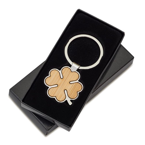 Брелок Bray Clover, коричневый - Брелок Bray Clover, коричневый