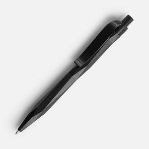 ручка шариковая prodir qs20 pmp-p, черная