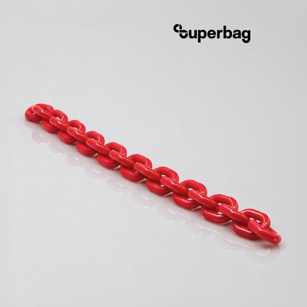 Цепочка Ring для обвеса, L=20см - Цепочка Ring для обвеса, L=20см (красный)