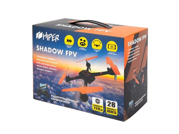 Радиоуправляемый квадрокоптер «SHADOW FPV» - Радиоуправляемый квадрокоптер «SHADOW FPV»
