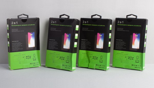 Беспроводное зарядное устройство "Fast SOFTTOUCH", 6000 mAh - Беспроводное зарядное устройство "Fast SOFTTOUCH", 6000 mAh черный