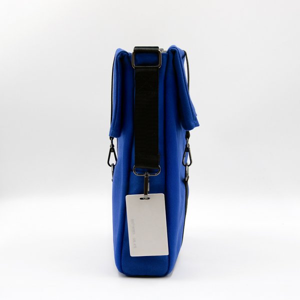 Шоппер Superbag Companion, с тремя отделениями, боковым креплением (карабин) и карманом - Шоппер Superbag Companion, с тремя отделениями, боковым креплением (карабин) и карманом (синий с черным)