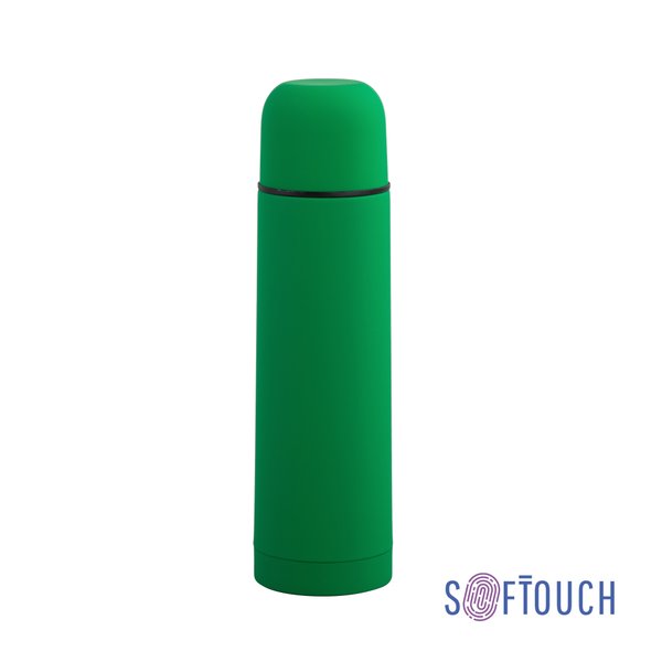 Термос "Крит" 500 мл, покрытие soft touch - Термос "Крит" 500 мл, покрытие soft touch зеленый