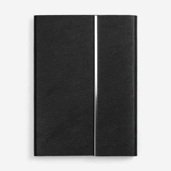 Ежедневник Petrus Flap, недатированный, черный