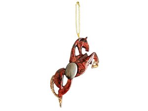 елочная игрушка лошадь