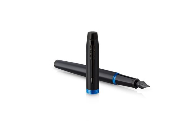 Ручка перьевая Parker «IM Vibrant Rings Flame Blue» - Ручка перьевая Parker «IM Vibrant Rings Flame Blue»