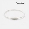 Тросик-кольцо Ring для обвеса, L=15см (белый)