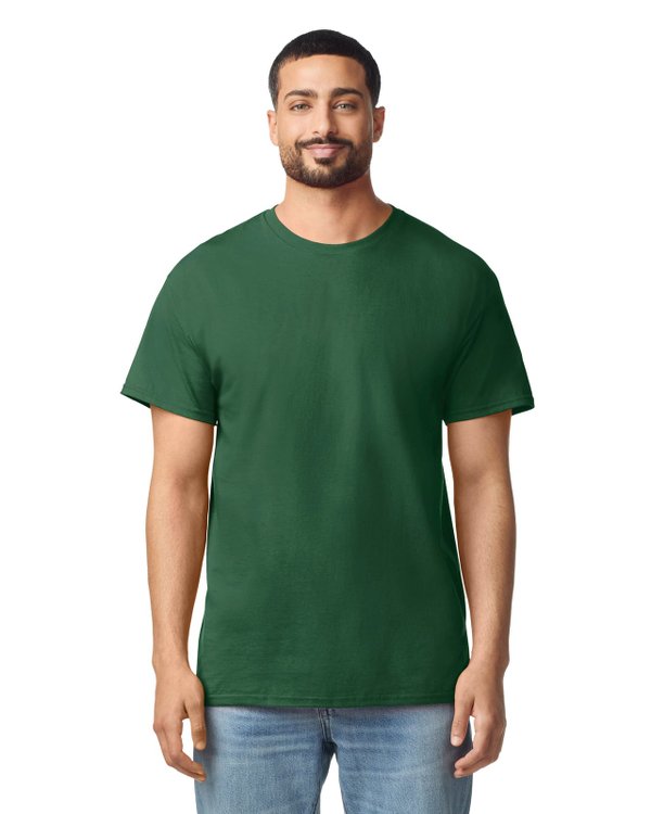 Футболка LIGHT COTTON - Футболка LIGHT COTTON, ТЕМНО-ЗЕЛЕНЫЙ S
