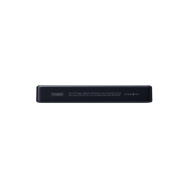 Внешний аккумулятор Атлантис Плюс PD (Atlantis PD Plus) 10000mAh с функцией беспроводной зарядки 15W, синий