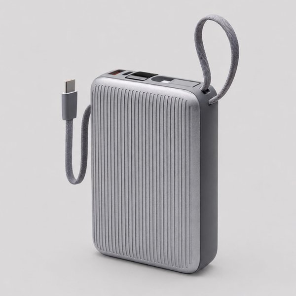 Внешний АКБ NRG Turbo Cable 20000 mAh, 22,5Вт - Внешний АКБ NRG Turbo Cable 20000 mAh, 22,5Вт