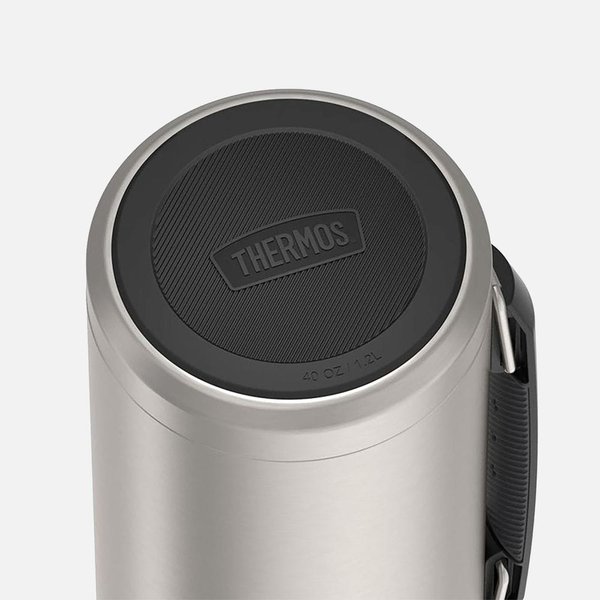 Термос Icon 1200, серебристый (стальной)