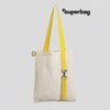 Шоппер Superbag с ремувкой 4sb (неокрашенный с желтым)