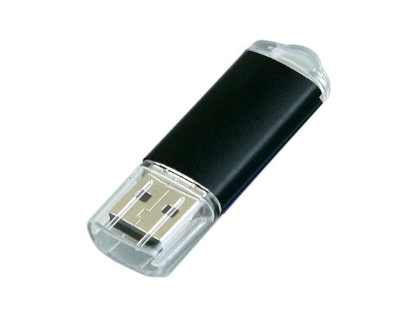 USB 2.0- флешка на 64 Гб с прозрачным колпачком - USB 2.0- флешка на 64 Гб с прозрачным колпачком
