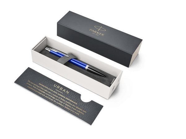 Ручка шариковая Parker «Urban Core Nighsky Blue CT» - Ручка шариковая Parker «Urban Core Nighsky Blue CT»