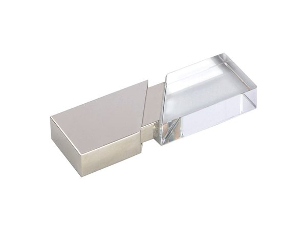 USB 2.0- флешка на 512 Мб кристалл в металле - USB 2.0- флешка на 512 Мб кристалл в металле