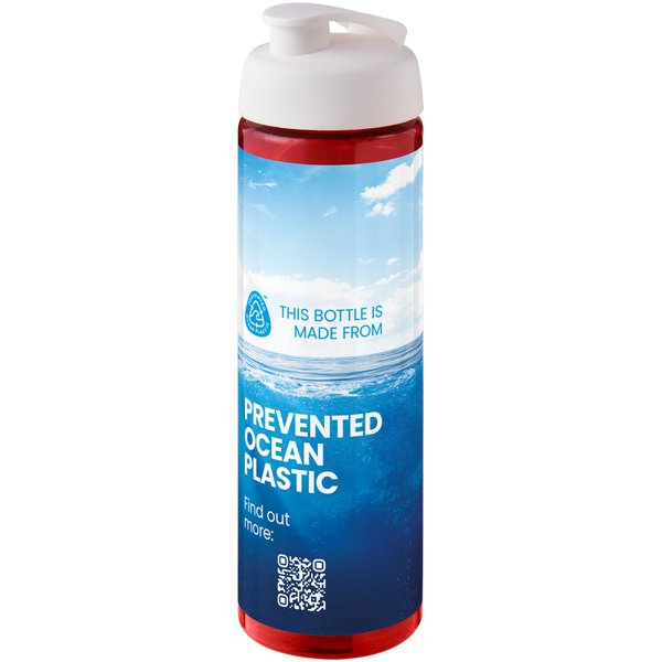 Спортивная бутылка H2O Active® Eco Vibe 850 мл с откидной крышкой - Спортивная бутылка H2O Active® Eco Vibe 850 мл с откидной крышкой