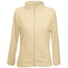 Толстовка "Lady-Fit Micro Jacket", бежевый_XL, 100% п/э, 250 г/м2