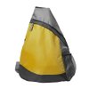 Рюкзак Pick, жёлтый/серый/чёрный, 41 x 32 см, 100% полиэстер 210D