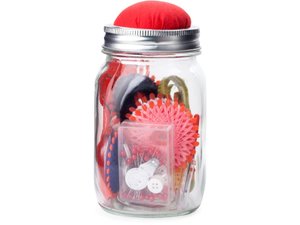 швейный набор в банке «sewing kit»