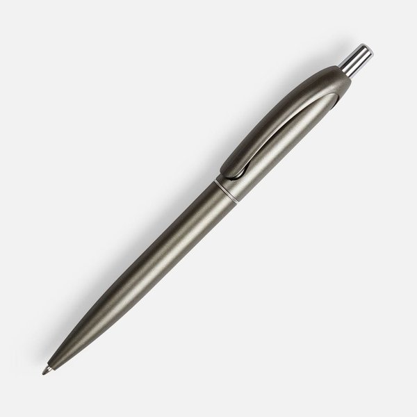 Ручка шариковая Bright Spark, серый металлик