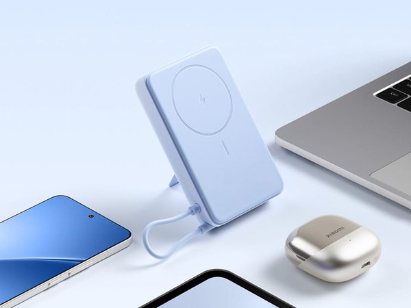 Внешний аккумулятор Xiaomi Magnetic Power Bank with Built-in Stand, 10000 мАч - Внешний аккумулятор Xiaomi Magnetic Power Bank with Built-in Stand, 10000 мАч